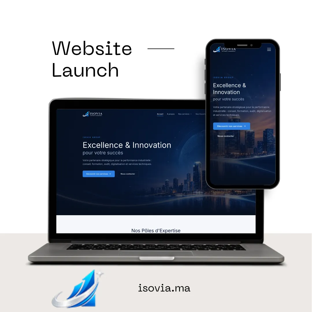 ISOVIA Group — Corporate / B2B project preview